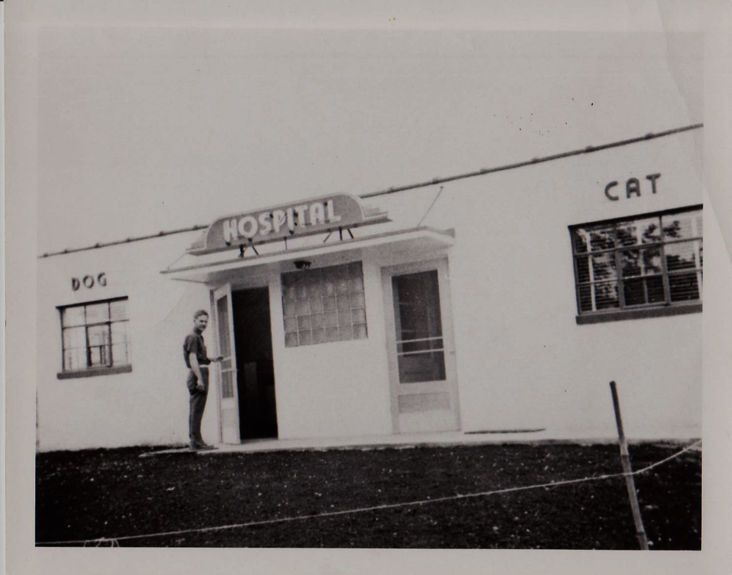 Picture of old hospital